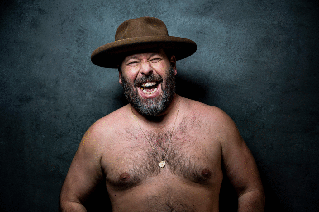 alt="Bert Kreischer podcast studio setup – income streams of Bert Kreischer"